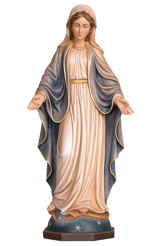 Elegant Grace: Hand-Crafted Our Lady of Grace Statue